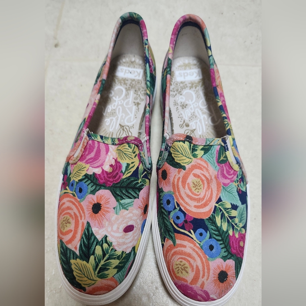 Rifle Paper Co. Floral Slip-On Loafers - Multicolor